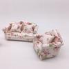 Cute 1:12 Dolls Sofa Pillows Set 8*6.5*7.5cm Miniature Doll House Accessories  Children Toys Gift
