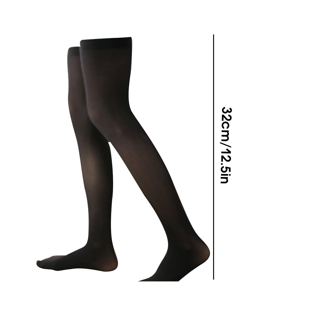 4 упаковки, высокие носки 32 см JK, нескользящие чулки выше колена в консервативном стиле, теплые чулки до бедра для повседневной носки, Хэллоуина, косплея