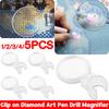 Diamond Painting Tools Magnifier Diamond Pen Magnifying Glass Penholder Magnifying Glass Tool for Painting Drawing Embroidery