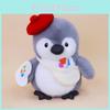Cute Fishing Chef Drawing Penguin Cartoon Plush Doll Gift For Kids