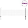 Welded Wire Fence with Posts 100 X 0.5 M (W X H)