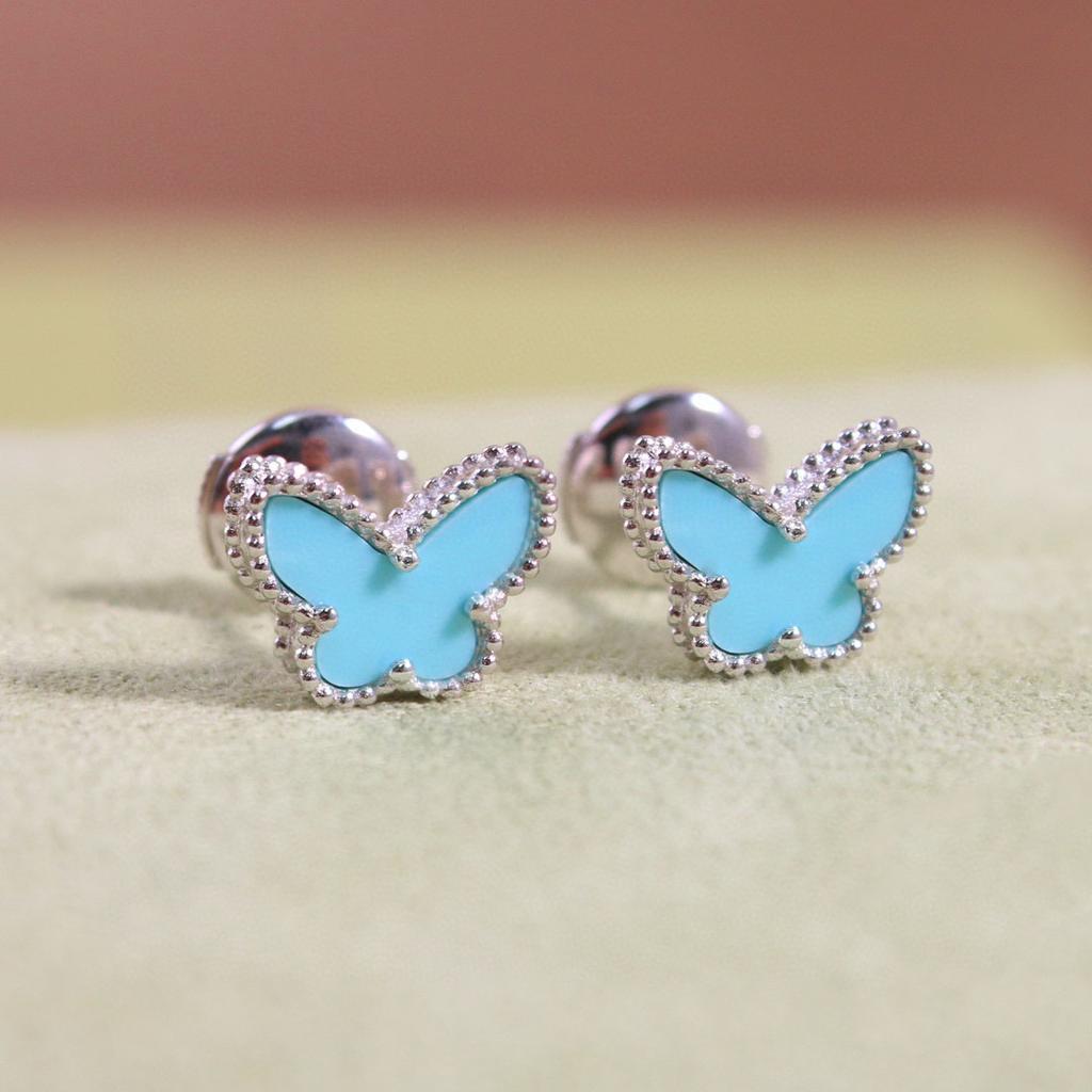 2023 Новый Горячий Бренд Винтажный Браслет для Женщин Роскошный Набор Ювелирных Изделий Дизайнер Высокое Качество Ожерелье и Серьги-Бабочки