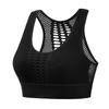 Large Size Hollow Back Sports Bra for Women Shockproof Vest Gathered Running Yoga Bra