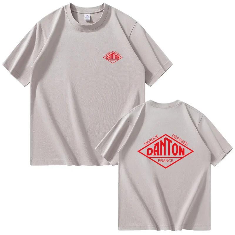 2026 Exported To Japan Orders Classic Embroidery Fashion Solid Simple Loose Short Sleeve Cotton Couple Tshirt UnisexWomen Top
