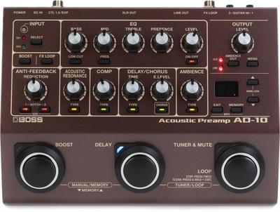 Акустический предусилитель BOSS/AD-10 Акустический предусилитель BOSS/AD-10