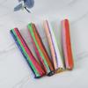 100pcs Plush Tinsel Stem Anvil Wire Craft Pipe Toys Chenille Stems Plush Wired Twist Sticks  Decor