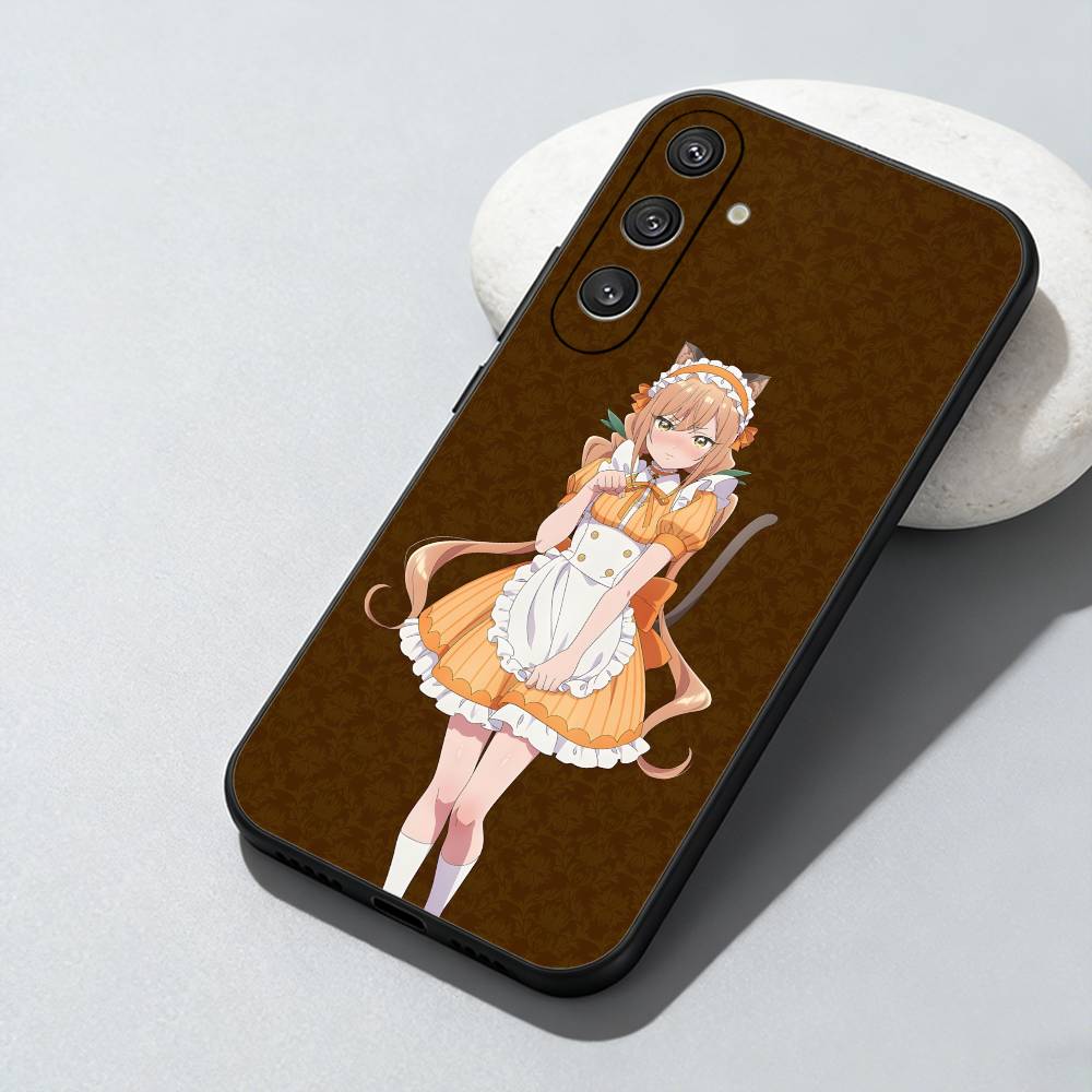 Чехол для телефона с изображением аниме The 100GF I-Inda Karane для Samsung Galaxy A73, A72, A71, A70, A52, A51 и других. Мягкий черный чехол