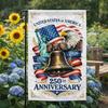 250th Anniversary USA Garden Ag 1776-2026 Patriotic Yard Decor AAV