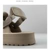Женские модные босоножки на платформе Clogs 2025, летние пляжные сандалии Eva с ремешком сзади, женские нескользящие сандалии для сада с мягкой подошвой