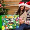 Адвент-календарь с пельмешками с медленным отскоком 24 шт. Мягкие игрушки-сквиши Набор для снятия стресса и тревожности для детей Домашние игры Офис Расслабление