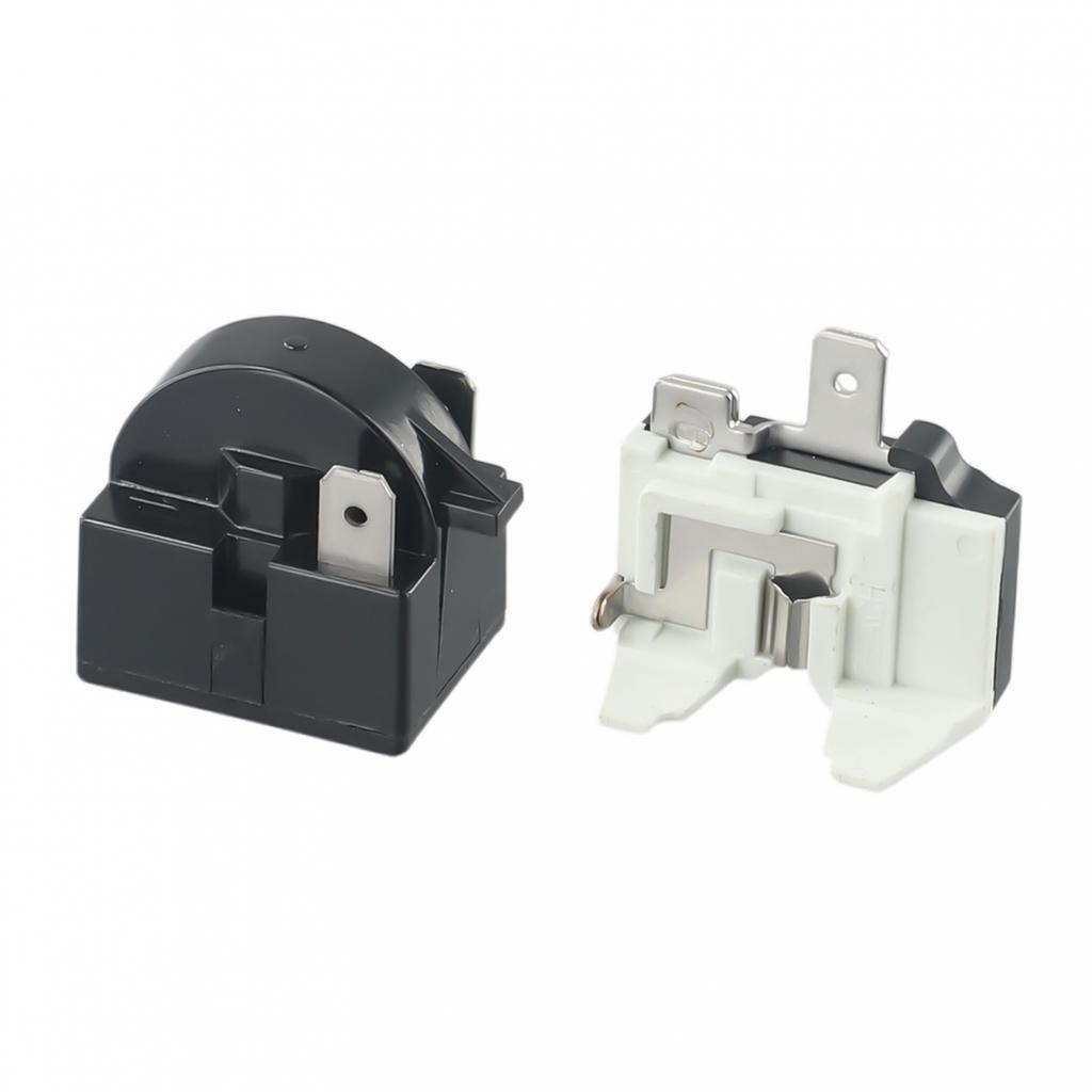 Refrigerator PTC Start Relay 1/2 Pin 15 Ohm + 1/6H Compressor Overload Protector