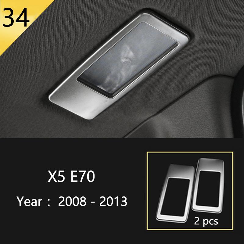 Для BMW X5 X6 E70 E71 2008 2009 2010 2011 2012 2013 Автомобильная консоль Рулевое колесо Кнопки Накладка Декоративная наклейка на интерьер Аксессуары