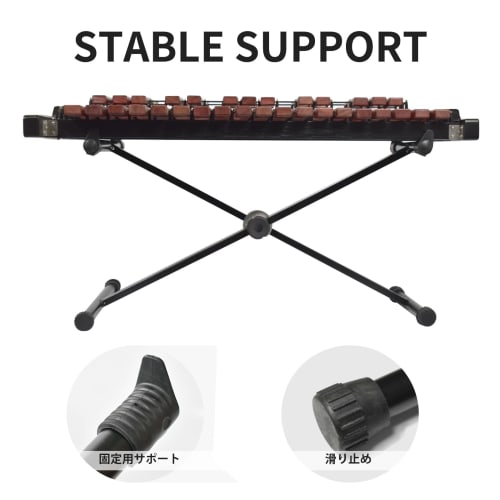 ЭННБОМ Ксилофон, 32 ноты, со стойкой и палочками