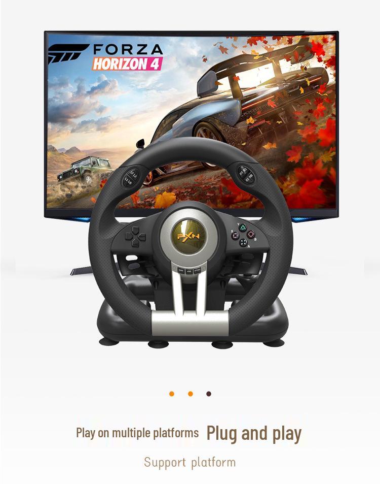 PXN V3Pro Racing Wheel for PC - Car Simulation & Euro Truck Simulator 2 Controller