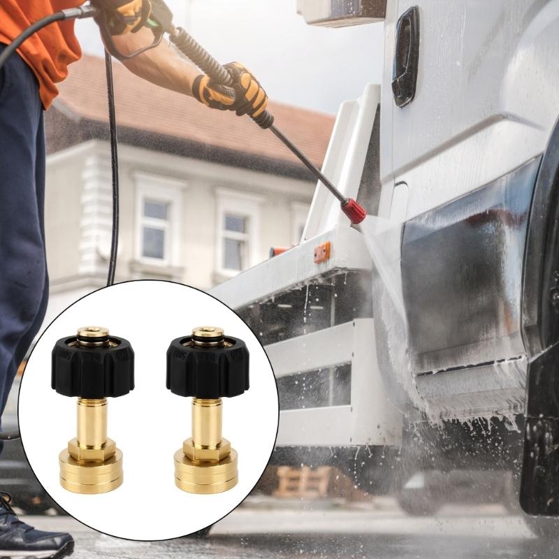 Промышленный быстросъемный адаптер с внутренней резьбой 3/4 дюйма M22-14 мм, медный фитинг для систем шлангов высокого давления