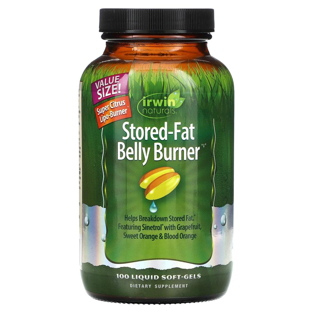 Irwin Naturals Stored-Fat Belly Burner, 100 Liquid Softgels