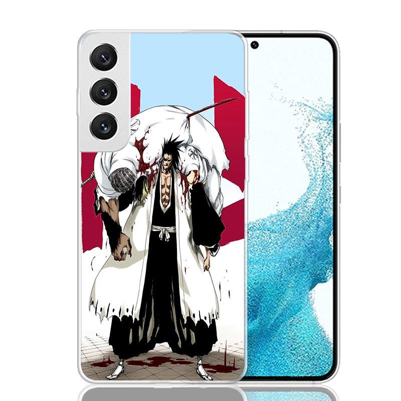 Чехол для телефона Bleach Zaraki Kenpachi для Samsung Galaxy S26 Ultra S23 S24 S25 Edge S20 FE S21 S22 Plus Мягкая печатная оболочка Чехол Funda