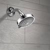 Shower Head High Pressure 4 Inch 5-setting  Shower Head Top Spray