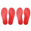 2Pair Foot Shaped Floor Markers PVC Non Slip Educational Footprint Markers for Preschool Classroom