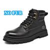 Модная мужская обувь, универсальные ботинки на толстой подошве, теплые зимние базовые ботинки, новая уличная мужская мотоциклетная обувь, мужские ботинки для ходьбы из натуральной кожи