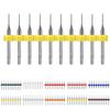 Power Tools PCB Drill Bits Supplies 10pcs Circuit Board Carbide Twisted