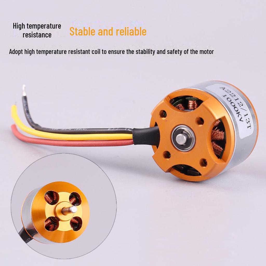 Бесщеточный двигатель XXD A2212 для многоосных и неподвижных самолетов - KV1000/1400/2200
