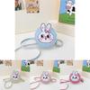 Rabbit Cute Cartoon Childrens Lanyard Messenger Bag Autumn Student Coin Purse