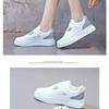 Новая Мода Весна Осень Белая Обувь для Женщин Повседневная Обувь Кеды Повседневный Академический Стиль Маленькие Белые Туфли Женские