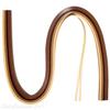 Paper Strips for Quilling Praline 0.6x53cm 100p - Brown 0.6 X 53 Cm