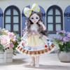 30 см толстая кукла 6 очков Bjd принцесса костюм одежда Лолита юбка платье игрушка девочка кукла