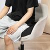 Ergonomic Seat Cushion, Breathable Cover, Non-Slip, 44 x 39 x 13 cm, Black