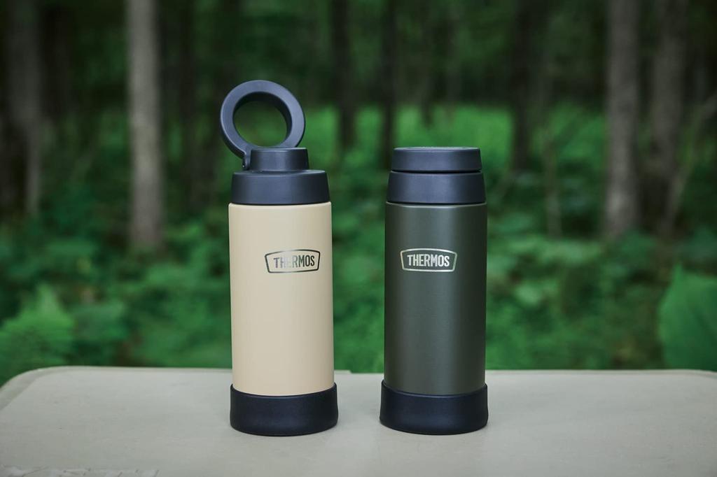 Thermos Outdoor Series Vacuum Insulated Portable Mug, 500ml, Khaki, ROB-003 KKI