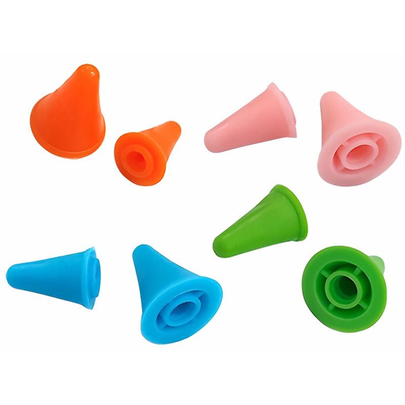 10 шт. разноцветные защитные колпачки для спиц 2 размера резиновые колпачки для спиц фиксаторы кончиков игл для вязания рукоделия