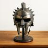 Gladiator Helmet Replica Greek Roman Warrior Armor for Cosplay, LARP and Display Steel Medieval Viking Halloween Gift