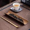 Ручная работа Деревянные чайные палочки Матча Ложка Чайная утварь Листовой деревянный инструмент Гаджет для приготовления чая Набор специй I8K7