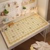 Двусторонняя кожаная настольная подкладка ZISIZ Kids - Календула 80x130см