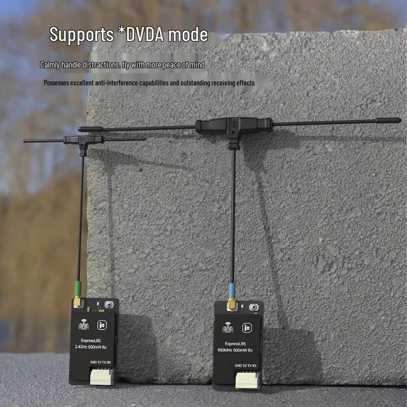 IFLIGHT ELRS 500mW High Power Single Antenna Receiver (CN version)