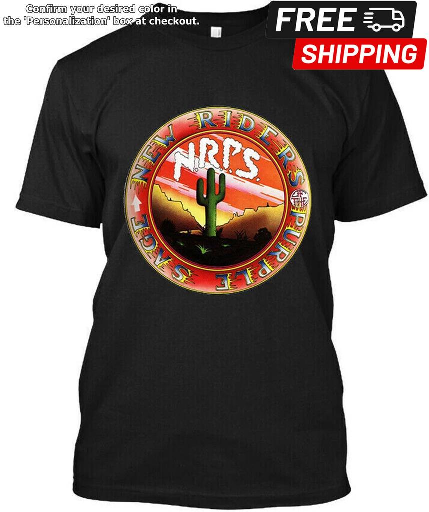 NWT Riders of the Purple Sage American Country Black Mens T-shirt size S 5XL