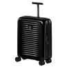 Airox Global Ultra Light Suitcase Carry Bag Travel Business Trip Business Quiet Dual Caster Wheels Butterfly Closure Zipper Type 33L Black 612497