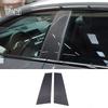 Настоящий углеродный волокно Для BMW 4 серии G26 2026-2026(4 двери) Наклейка-заглушка на центральную стойку кузова, на дверь, на окно автомобиля, Автоаксессуары