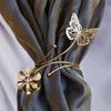 Exquisite Curtain Holdback Buckle Metal Curtain Straps Clips Butterfly Curtain Tieback  Bedroom