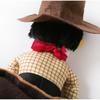 Novelty Dog Riding Denim Clothing Adjustable Cat Party Dressed Up Dog Cosplay Costumes  Photo Prop