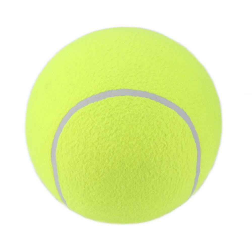 9.5 Inch Round Shape Inflatable Pet Tennis Ball 9.5 Inch Dog Training Tennis Toy Medium Large Dogs