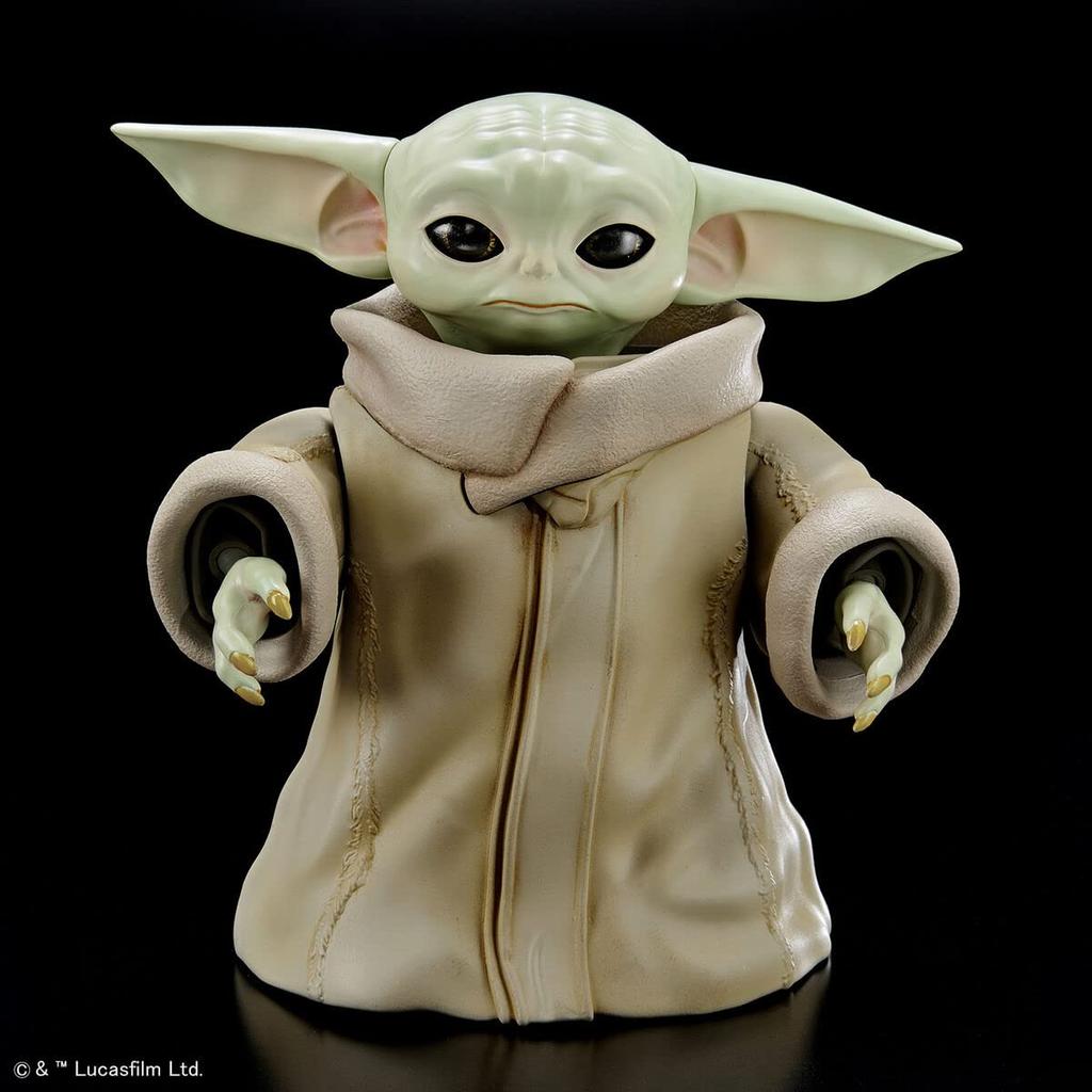 BANDAI SPIRITS Звезда Мандалорец Гругу масштабная пластиковая модель Войны (ЗВЕЗДНЫЕ ВОЙНЫ Мандалорец) 1/4 с цветовой кодировкой