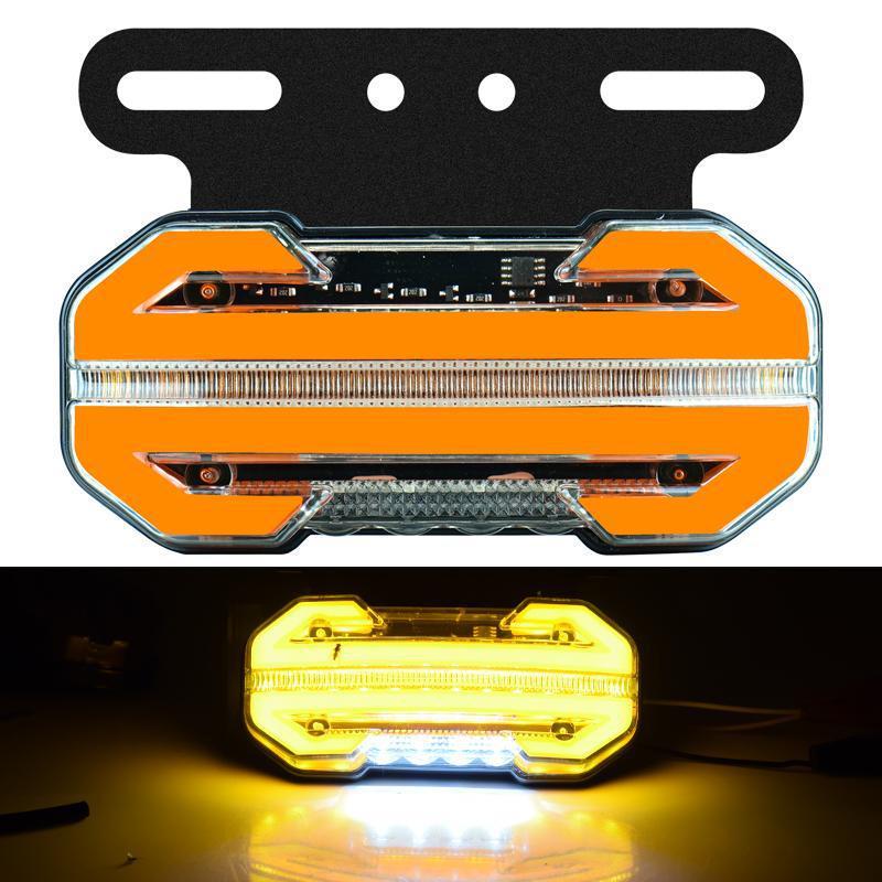 Сверхяркие 24В светодиодные габаритные огни для грузовиков с эффектом текущей воды