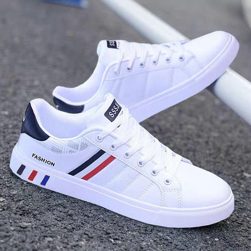 Men's Shoes New Winter Little White Shoes Trendy Versatile Board Shoes Youth Leisure Sports Trendy Shoes Men