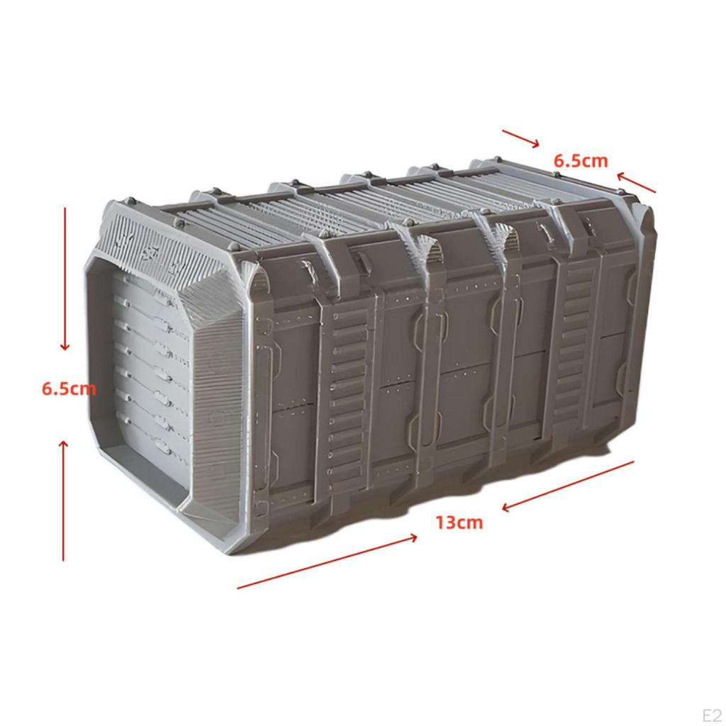 Декорации для морских контейнеров, ландшафт для варгейма, подарки, миниатюрная модель поля боя