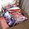 Комплект постельного белья с рисунком «Puella Magi Madoka Magica» King Twin Double Child Mircofiber Polyester Duvet Cover Sets