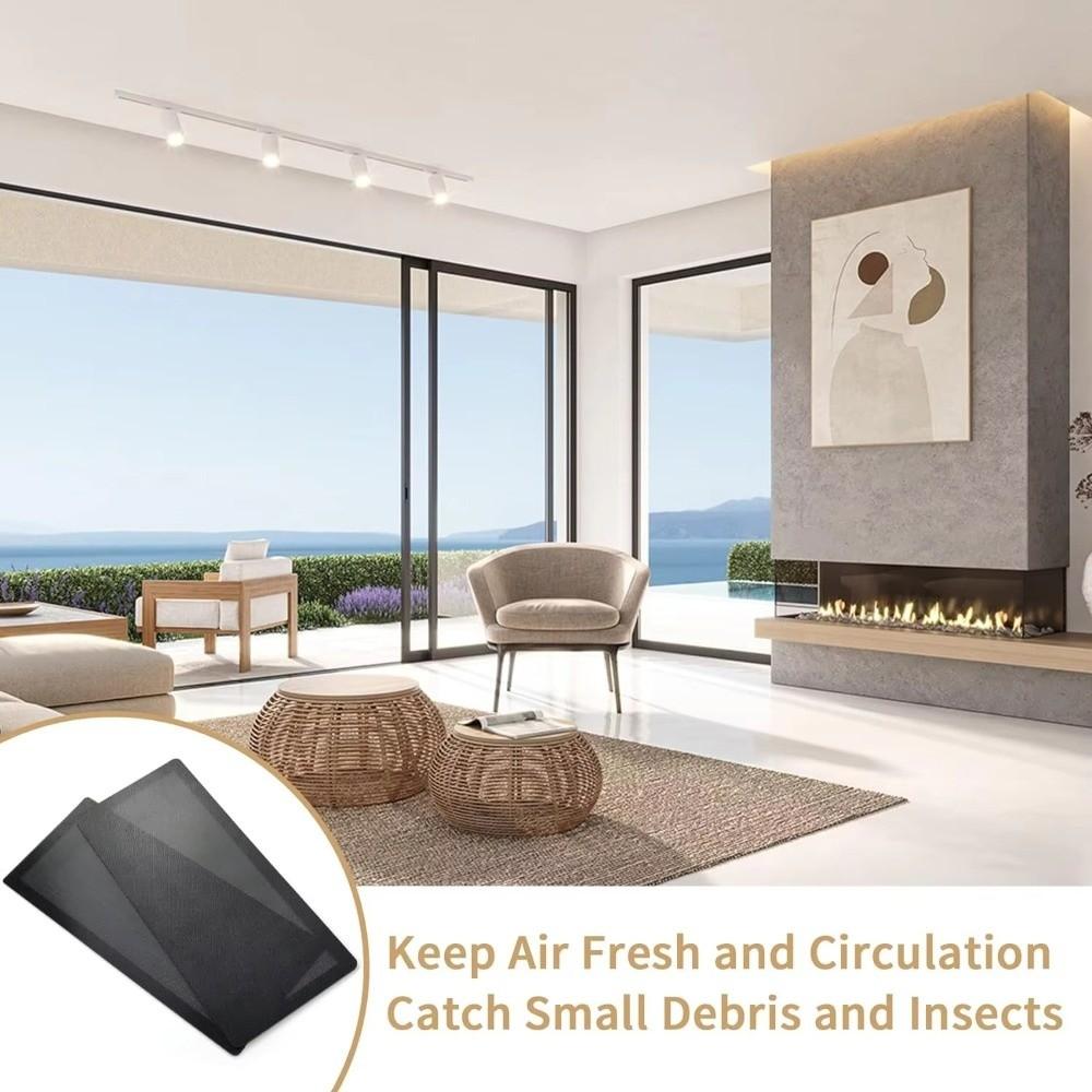 1/2Pcs Rectangle Floor Register Vent Covers 4 X 10'' Vent Covers Mesh  Home Improvement