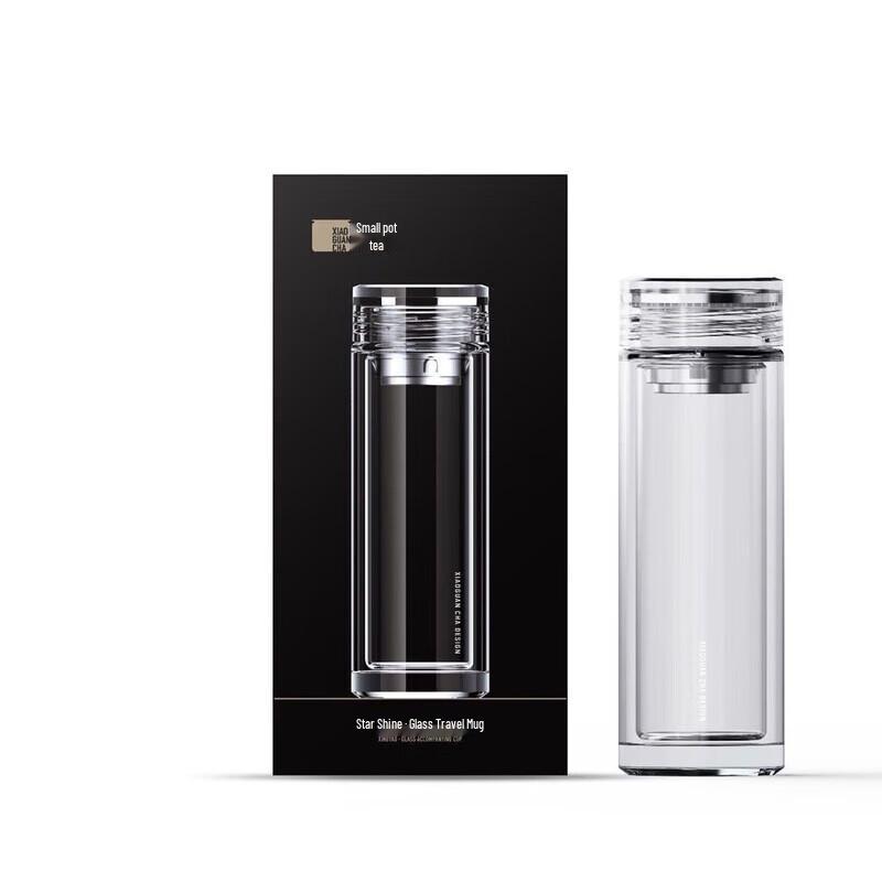 Xiaoguan Tea Starlight Double-Wall Glass Travel Mug